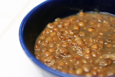Lentil and Sausage Soup