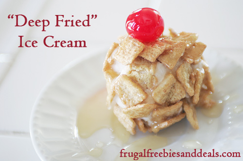 Deep Fried Ice Cream Recipe