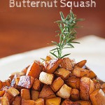 Roasted Butternut Squash with Balsamic and Rosemary