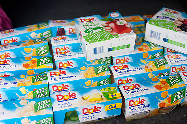 Dole Fruit Cups and Squish'ems #shop