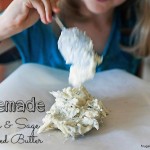 Honey and Sage Flavored Butter, SO Easy and Impressive