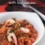Chicken, Shrimp and Sausage Jambalaya with Quinoa