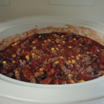 Crock-Pot Vegetable Chili