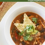 Crockpot Chicken Tortilla Soup
