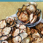 BBQ Zucchini Chips #Ad