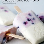 Blueberry Cheesecake Ice Pops