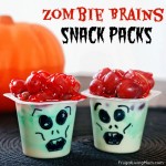 Zombie Brains Pudding Cups