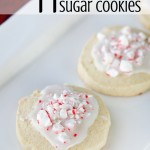 Slice and Bake Peppermint Sugar Cookies