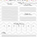 Free Printable To Do List