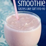 2 Ingredient Apple Cherry Smoothie With Yogurt