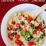 Cauliflower Rice Greek Salad